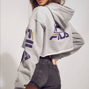 Fila cropped sweatshirt from Urban Outfitters